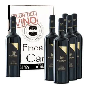 Caja de vinos Finca El Carril Paolo Andrea de Bodega Andrés Iniesta