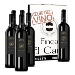 Caja de vinos Finca El Carril Roble de Bodega Andrés Iniesta