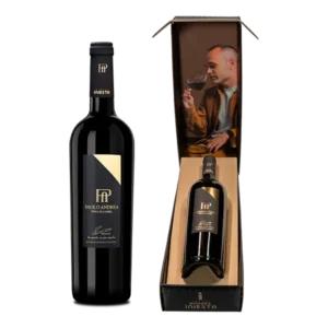 Estuche de vino Finca el Carril Paolo Andrea - Bodega Andrés Iniesta