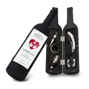 Kit accesorios botella de vino - Bodega Andrés Iniesta